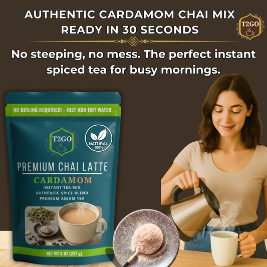 Cardamom Chai Latte Mix Low Sugar