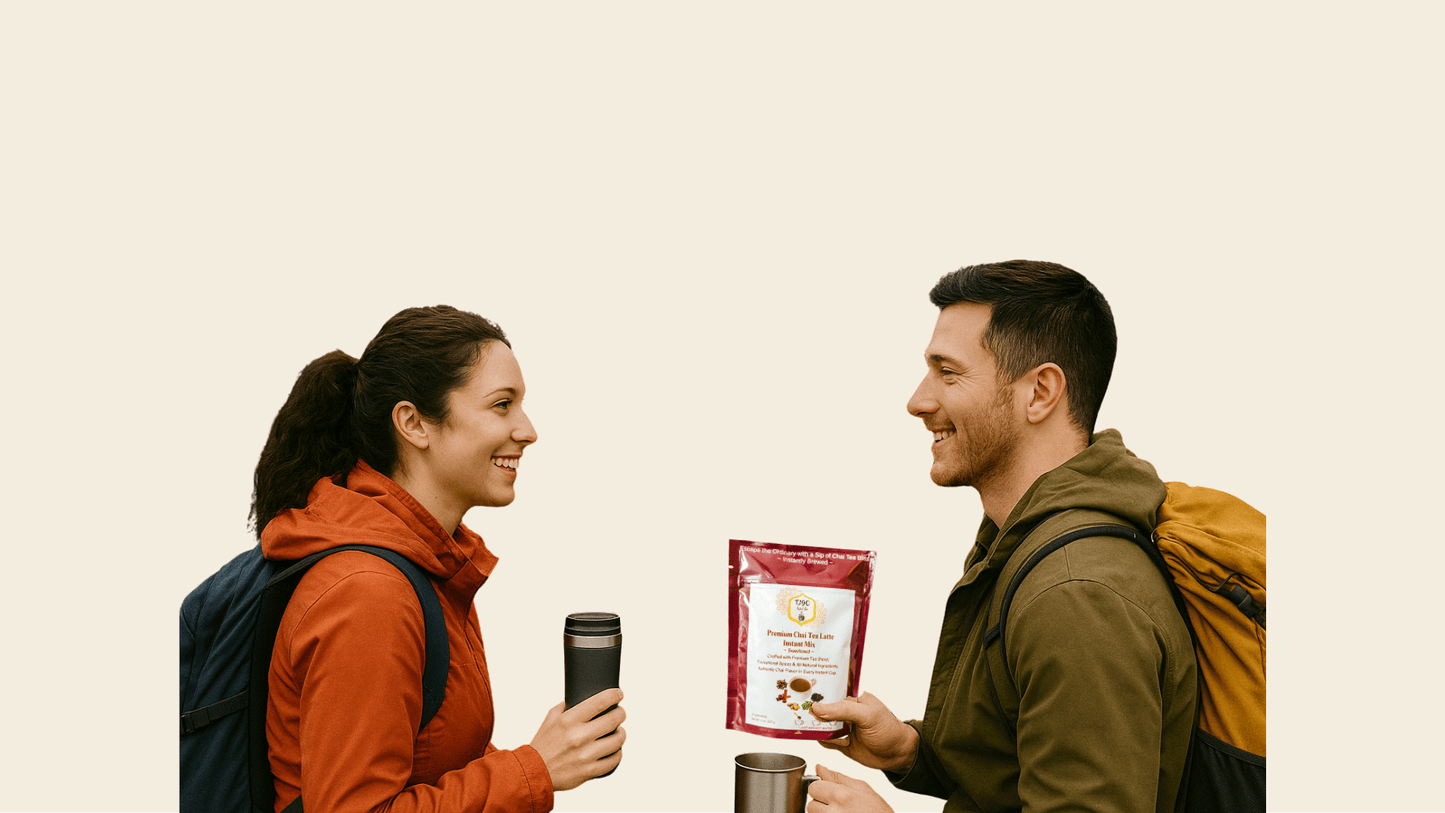 Unsweetened Cardamom Chai Latte Mix (5 oz) | Sugar-Free Instant Aromatic Tea Powder – T2GO Chai