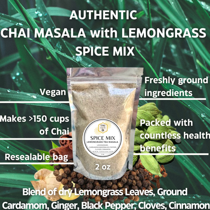 Chai Masala with Lemongrass 2 oz 