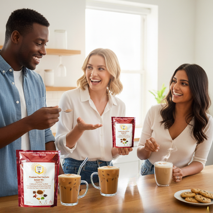 Cardamom Chai Latte Mix | Instant Wellness Tea Blend 8 oz – T2GO Chai