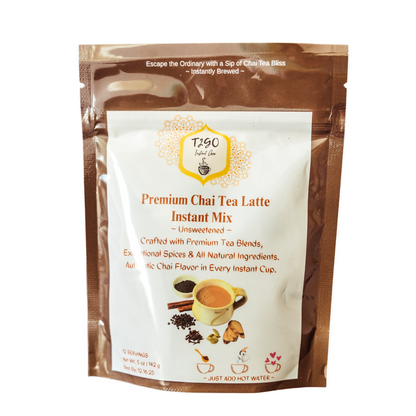 Unsweetened Assam Chai Latte Mix (5 oz) | Sugar-Free Instant Chai Powder – T2GO