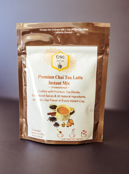 Premium Chai Latte Unsweetened - 5 oz bag