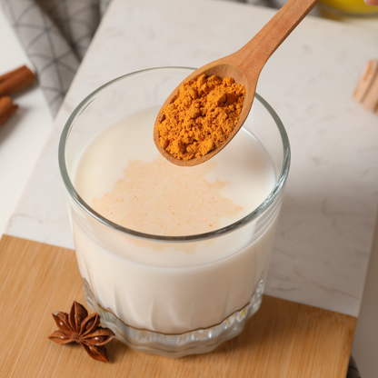 Turmeric Milk 5 oz and Unsweetened Loose Pack 5 oz
